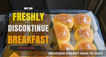 Why Freshly Discontinued Breakfast: Reasons Behind the Menu Change