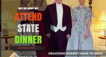 Harry's Absence: Unraveling the Mystery of the Missed State Dinner