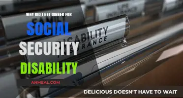 Understanding Social Security Disability Benefits: Why I Received Dinner Assistance