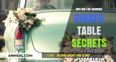 Why Did I Get Married? Dinner Table Secrets Revealed