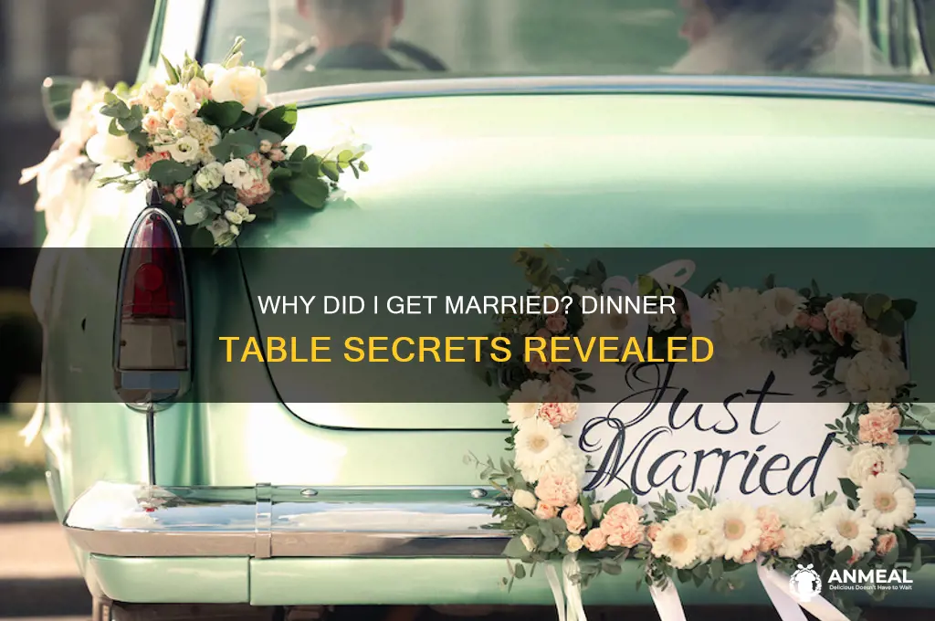 why did i get married dinner table secrets