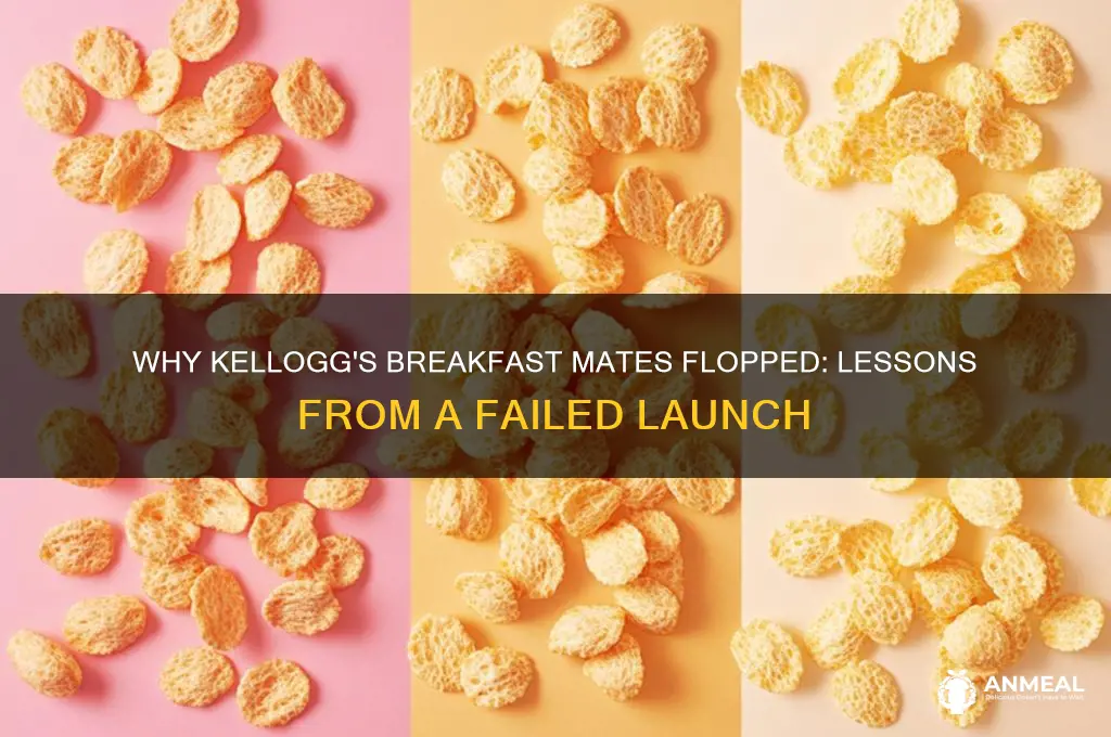 why did kellogg breakfast mates fail