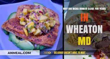Why Nick's Dinner in Wheaton, MD Closed for Years