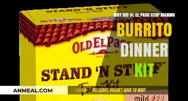 Why Did Old El Paso Discontinue the Burrito Dinner Kit?