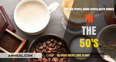 Post-Dinner Coffee: The 1950s Tradition and Its Cultural Significance