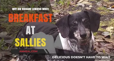 Why Richard Lemieux Wrote 'Breakfast at Sally's': A Deep Dive