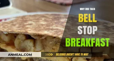 Taco Bell's Breakfast: Why It Was Removed From the Menu
