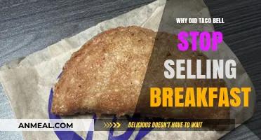 Why Taco Bell Discontinued Breakfast: Reasons Behind the Menu Change
