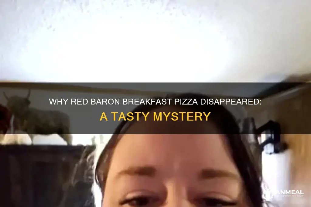 why did they stop making red baron breakfast pizza