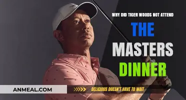 Tiger Woods' Absence from the Masters Dinner: Unraveling the Mystery