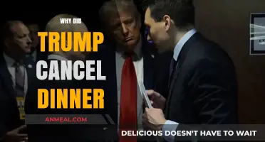 Trump Cancels Dinner: Unraveling the Sudden Decision and Its Implications