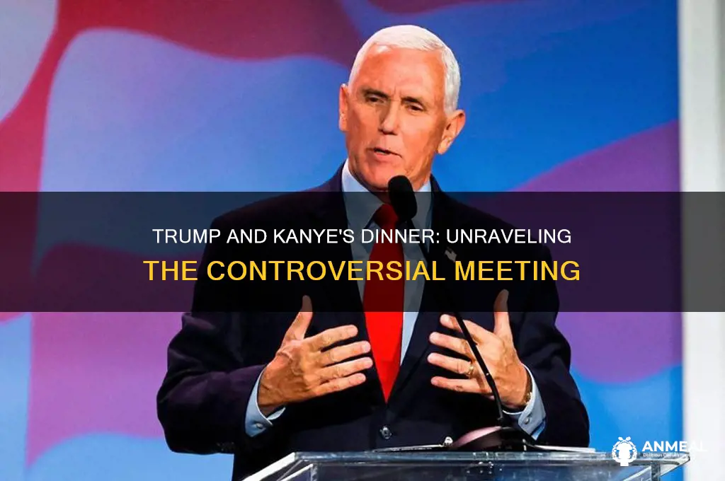 why did trump have dinner with kanye