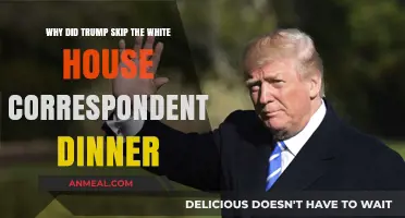 Trump's Absence: Why He Skipped the White House Correspondents Dinner