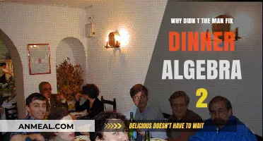 Why Didn't the Man Fix Dinner? Solving Algebra 2 Mysteries