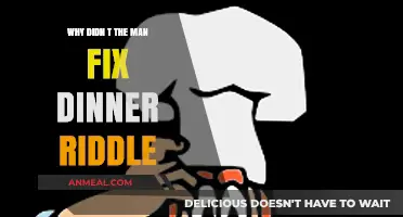 Why Didn't the Man Fix Dinner? Unraveling the Riddle's Twist