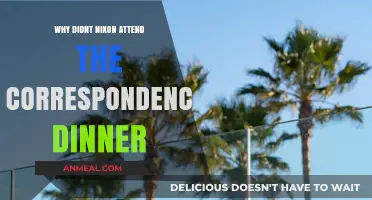 Nixon's Absence: Unraveling the Mystery of the Correspondence Dinner