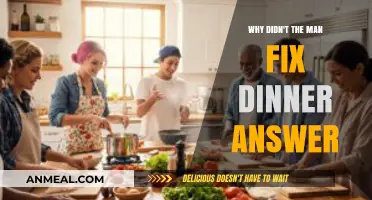 Why Didn't He Fix Dinner? Unraveling Gender Roles in the Kitchen