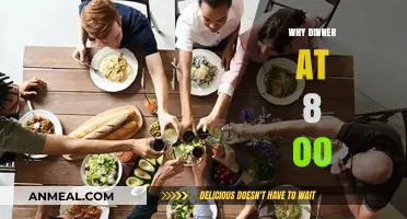 Dinner at 8:00 PM: Benefits, Timing, and Healthy Eating Habits