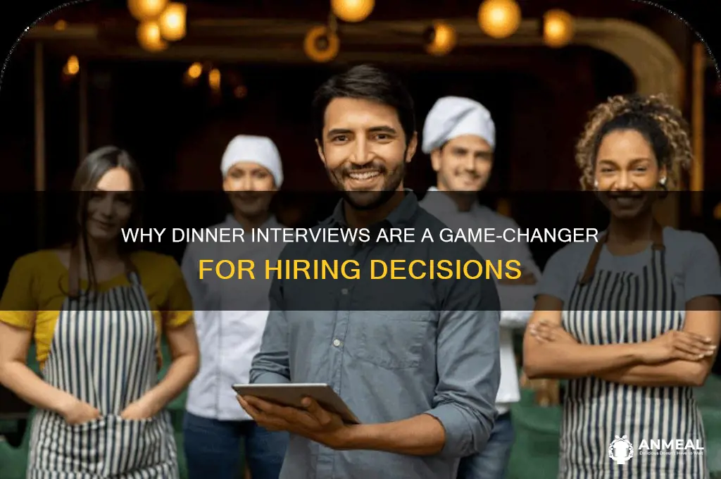 why dinner interview