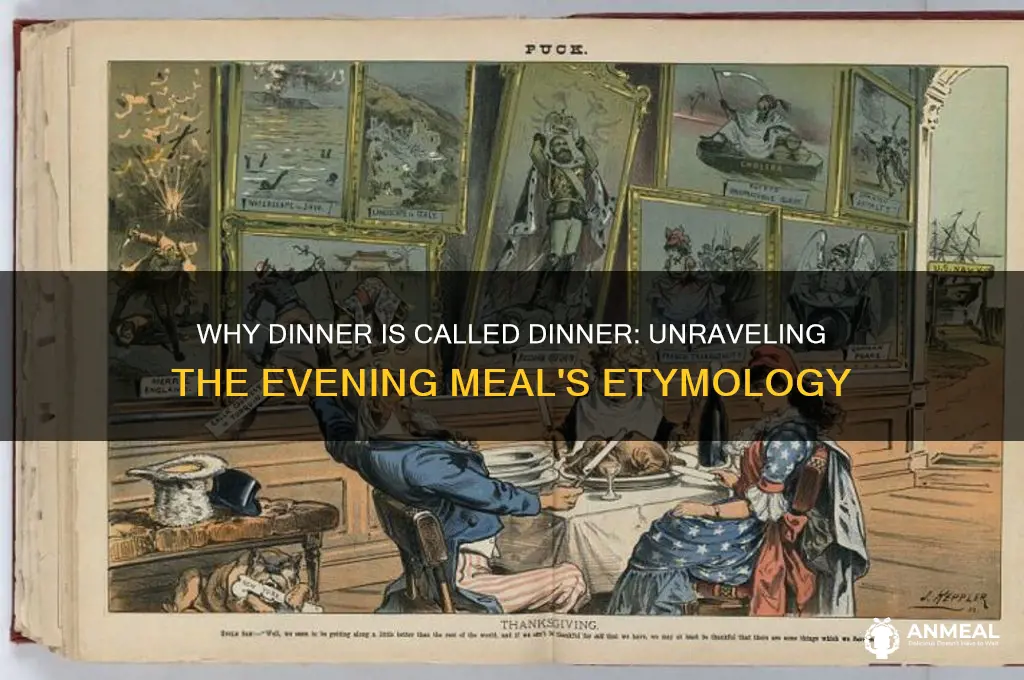 why dinner is called dinner