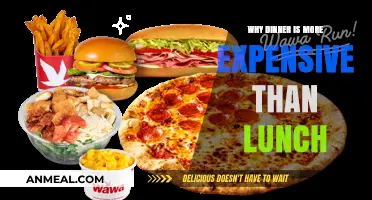 Why Dinner Costs More: Exploring the Price Gap Between Meals