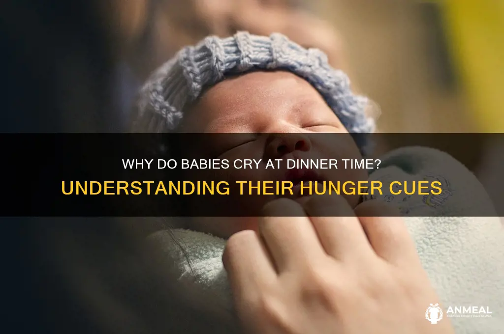 why do babies cry for dinner time