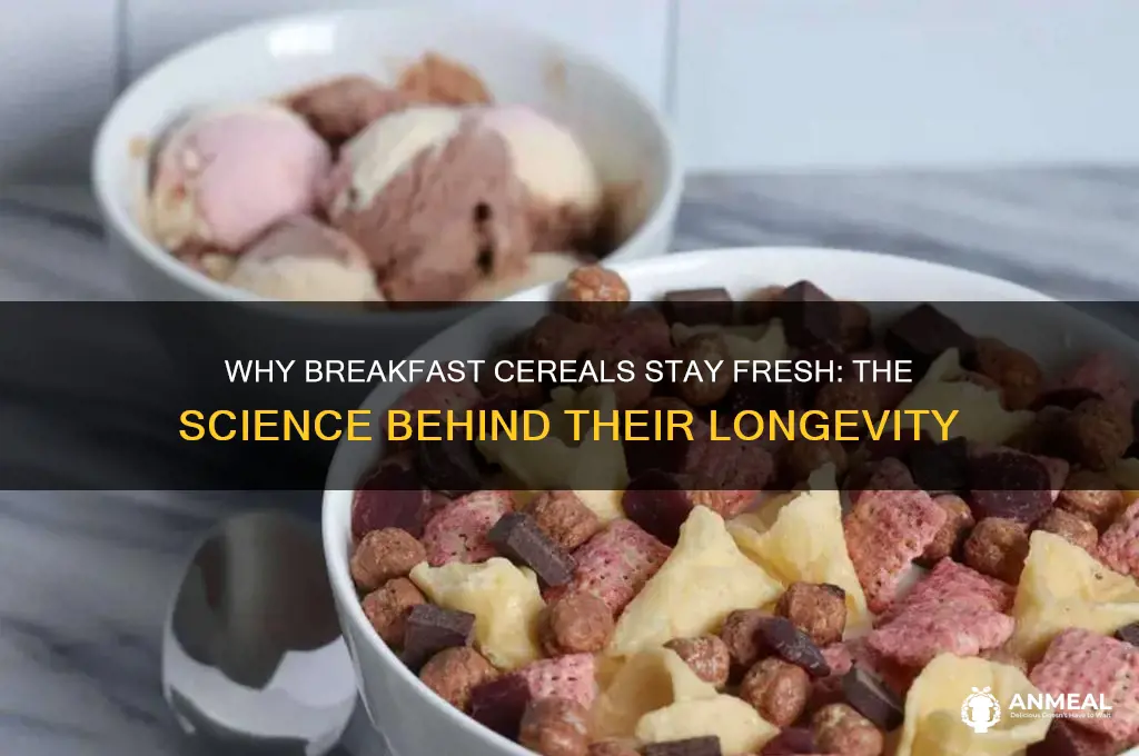 why do breakfast cereals not spoil