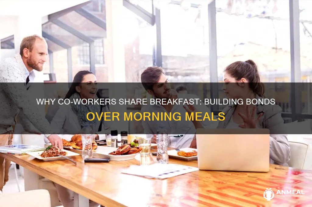 why do co workers buy breakfast