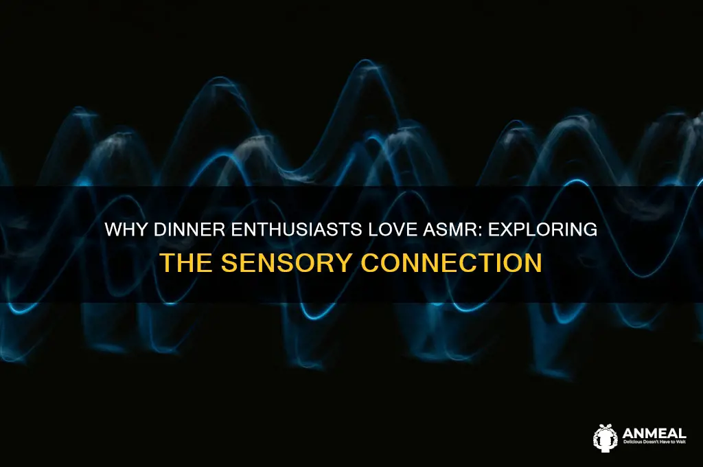 why do dinner people like asrm