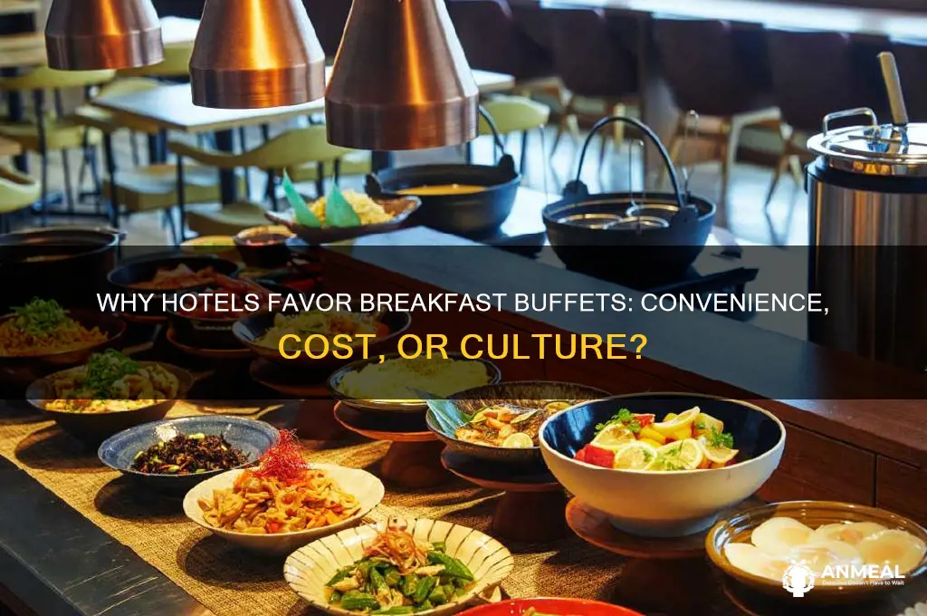 why do hotels breakfast buffets only