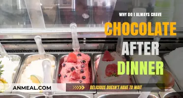 Why Chocolate Cravings Strike Post-Dinner: Unraveling the Sweet Mystery