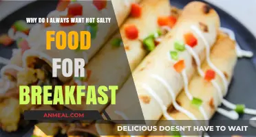 Craving Hot, Salty Breakfasts? Unraveling the Morning Munchies Mystery