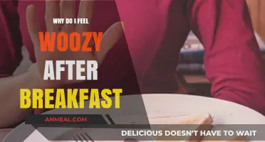 Why Do I Feel Dizzy After Breakfast? Causes and Solutions