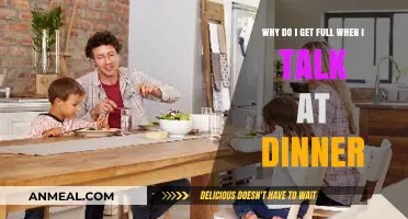 Talking and Feeling Full: The Surprising Connection at Dinner Time