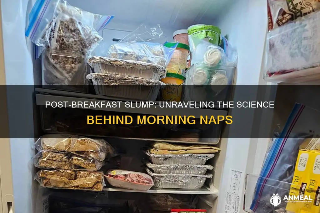why do i need a nap after breakfast