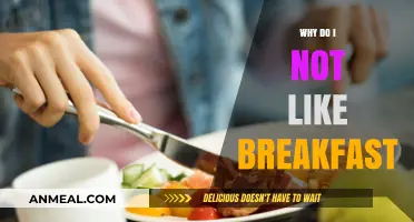 Skipping Breakfast: Understanding My Morning Meal Aversion and Why