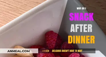 Why Do I Snack After Dinner? Understanding Evening Cravings