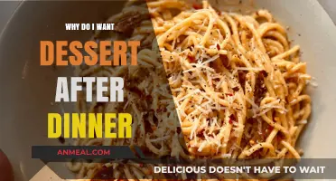 Why Do I Crave Dessert After Dinner? Unraveling Sweet Post-Meal Cravings