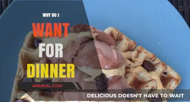 Why Do I Want Dinner? Exploring Cravings, Choices, and Satisfaction