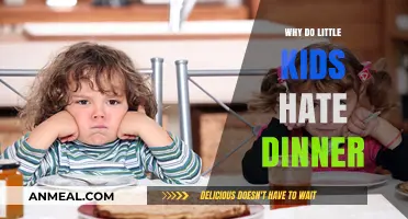 Why Little Kids Dread Dinner: Unraveling the Mealtime Mystery