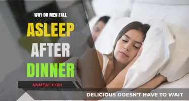 Why Men Snooze Post-Dinner: Unraveling the Science Behind the Slumber