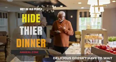 Unveiling the Mystery: Why Seniors Conceal Their Evening Meals