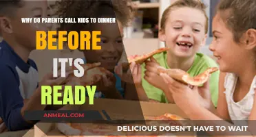 Why Parents Summon Kids to Dinner Prematurely: Unraveling the Mystery