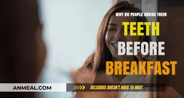 Morning Teeth Brushing: Why Brush Before Breakfast?