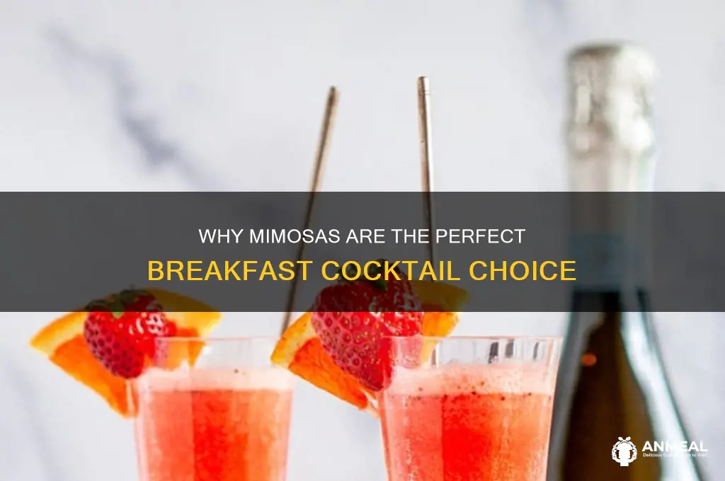 why do people drink mimosas for breakfast