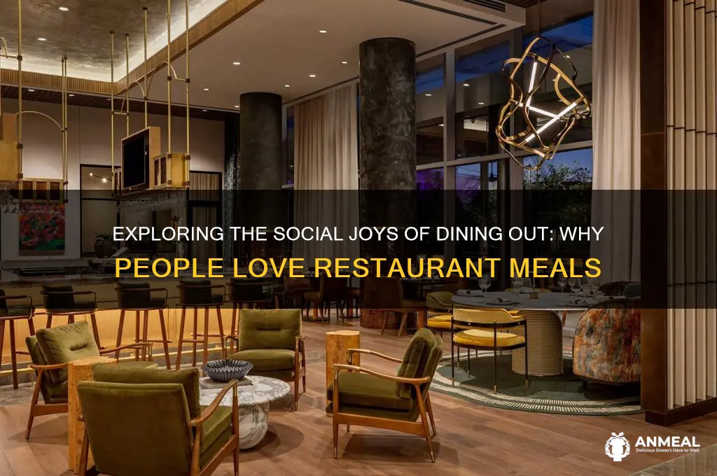 why do people go out for dinner
