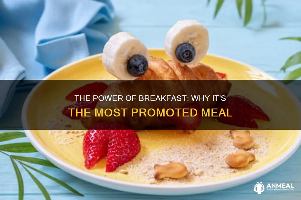 why do people promote breakfast