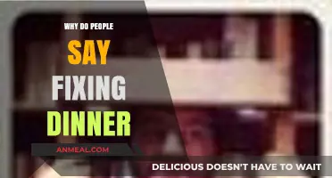 Why 'Fixing Dinner' Isn't Just About Cooking: Unraveling the Phrase
