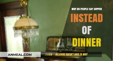 Supper vs. Dinner: Unraveling the Regional and Cultural Preferences