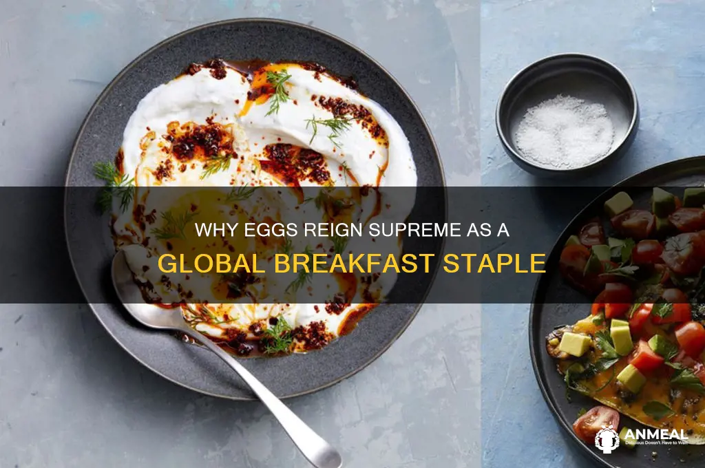 why do so many countries use eggs for breakfast